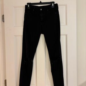 Women's TopShop Black Jeans
